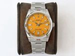 Top Grade Rolex Oyster Perpetual 124300 Yellow Face 904L 41mm Men's Watch